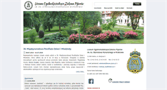 Desktop Screenshot of liceum.pijarzy.pl