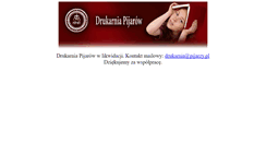 Desktop Screenshot of drukarnia.pijarzy.pl